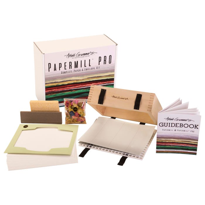 Arnold Grummer Papermill Pro Papermaking Paper and Envelope Kit