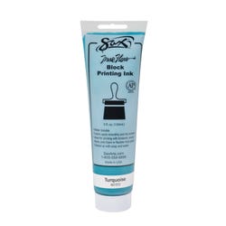 Sax Water Soluble Block Printing Ink, 5 Ounce Tube, Turquoise 461972