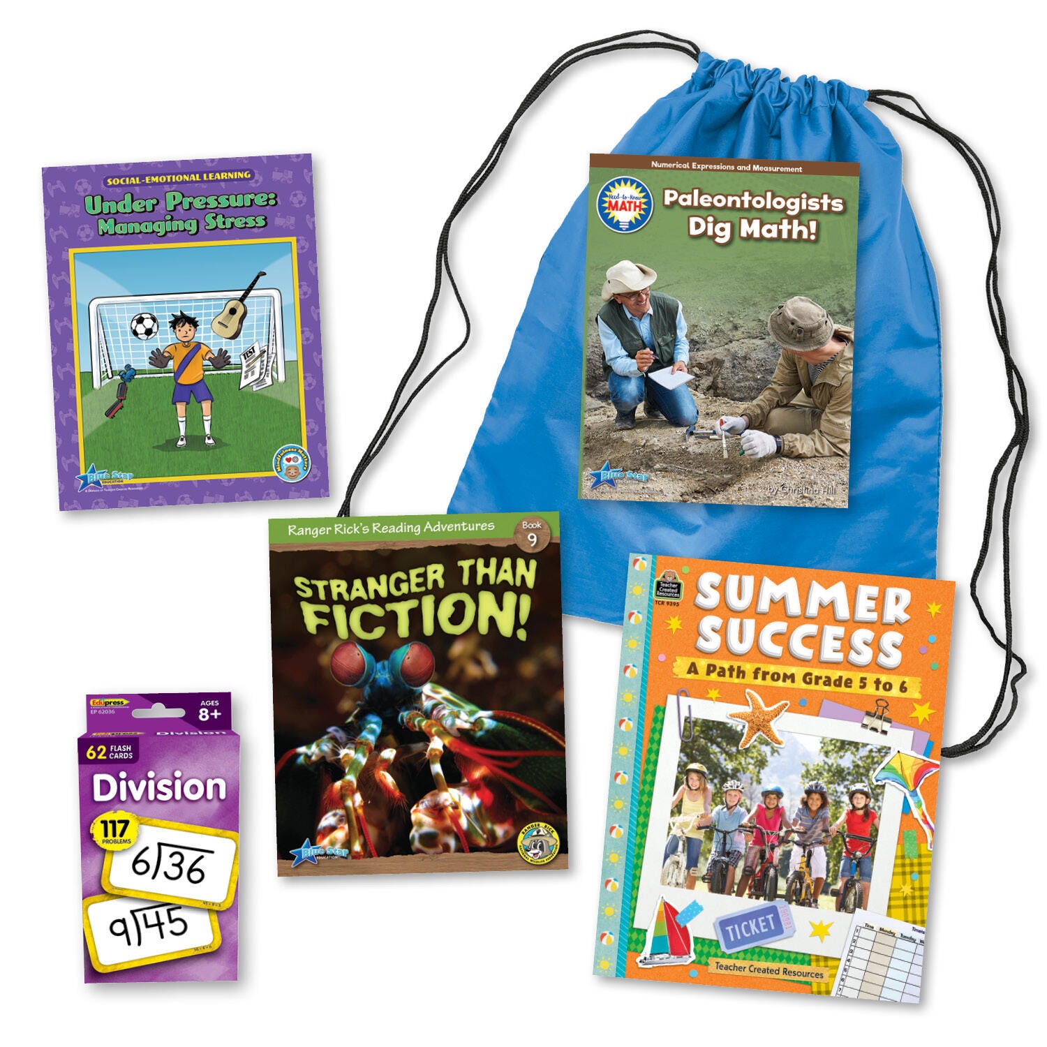 Image for Teacher Created Resources Summer Success Backpack, Preparing for Grade 6 from School Specialty