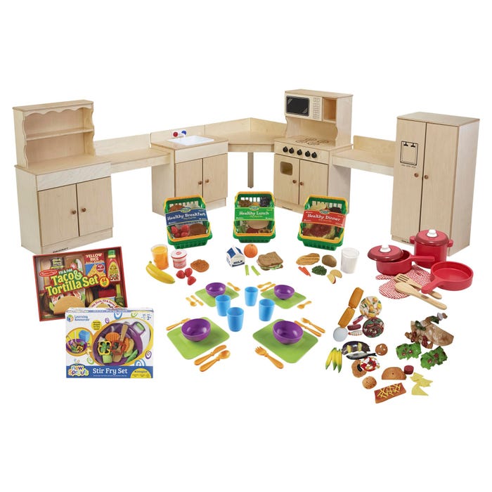 PreK-K Dramatic Play Kitchen Bundle 2