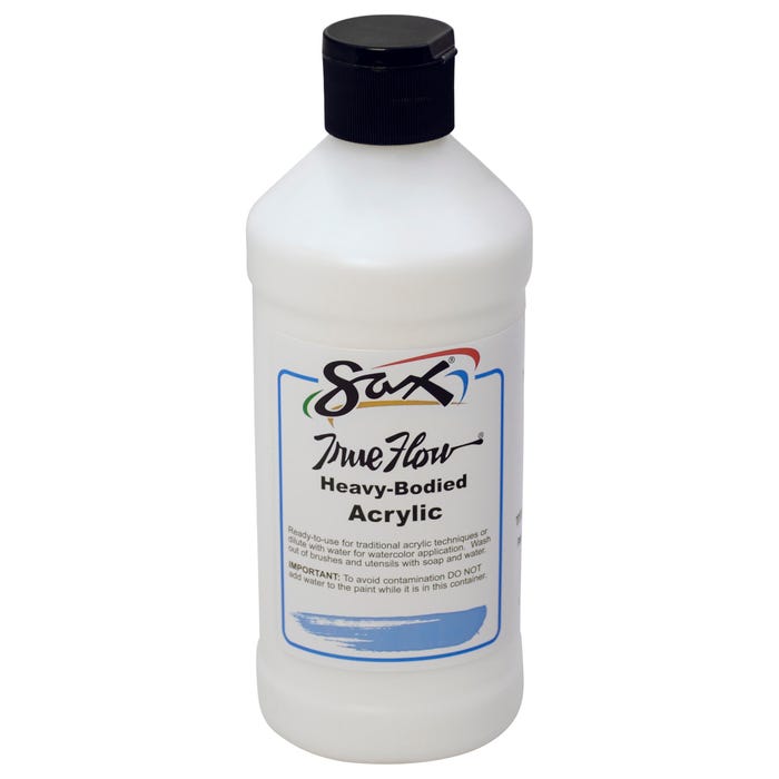 Sax Heavy Body Acrylic Paint, 1 Pint, Titanium White
