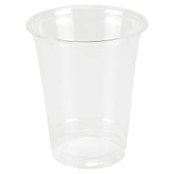 Genuine Joe Plastic Cups, 12 oz, Pack of 25, Clear
