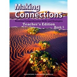 Making Connections Teacher's Edition Book 5, Reading Comprehension Instruction, Grade 5