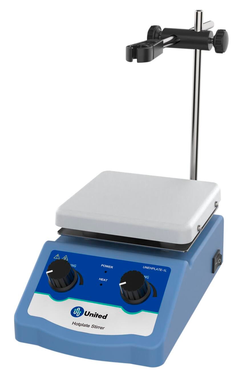 United Scientific™ Eco-Heat, Hot Plate, 1L, Item Number 2103117