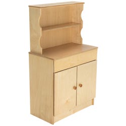 Childcraft Traditional Play Kitchen Hutch, Wooden, 24 x 13-3/8 x 40-7/8 Inches