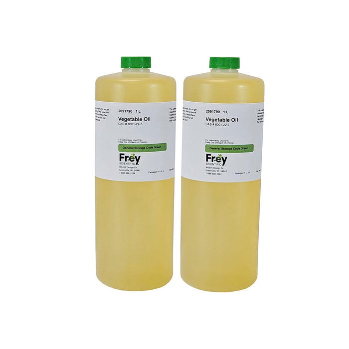 Frey Scientific Vegetable Oil, 2L