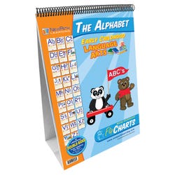 NewPath Learning the Alphabet Flip Chart Set, Item Number 1465024