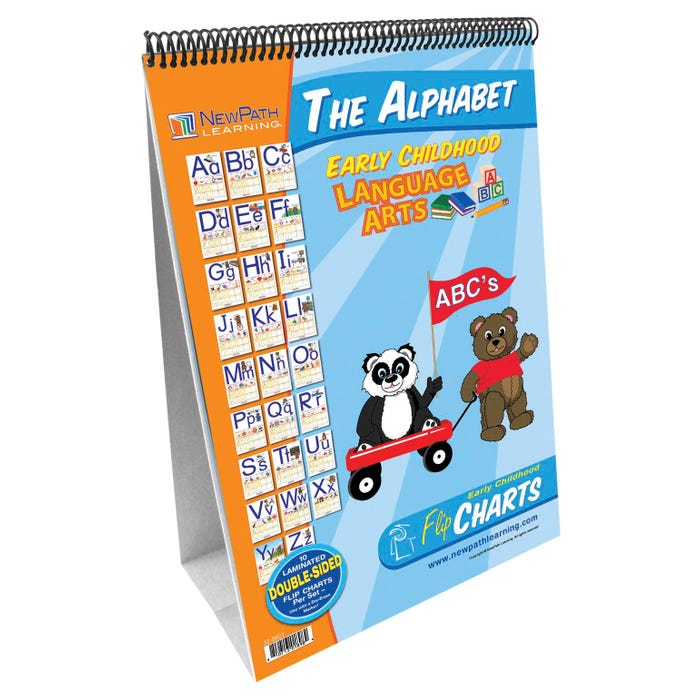 NewPath Learning the Alphabet Flip Chart Set