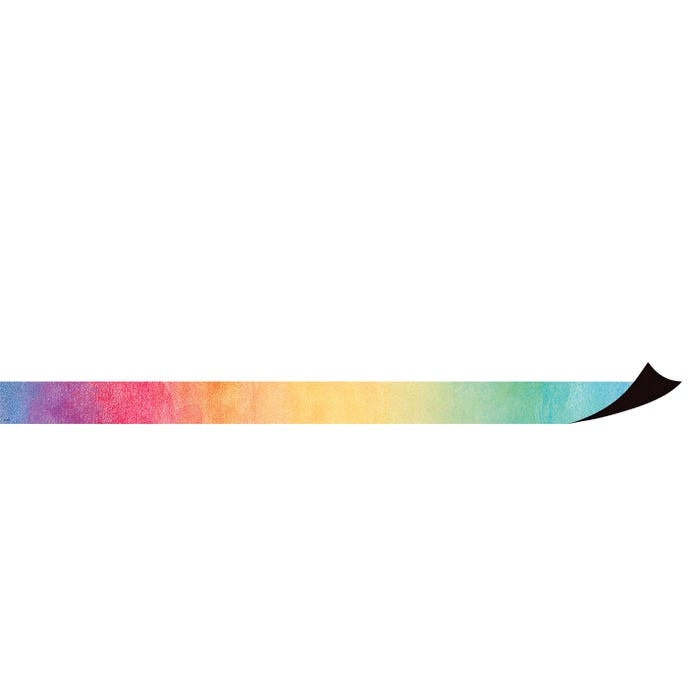 Teacher Created Resources Watercolor Magnetic Border Trim