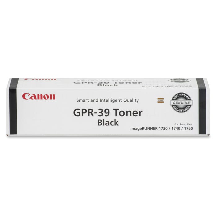 Canon Ink Toner Cartridge, GPR39, Black