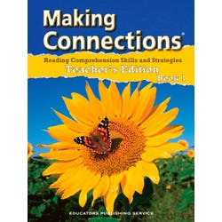 Making Connections Teacher's Edition Book 1, Reading Comprehension Instruction, Grade 1