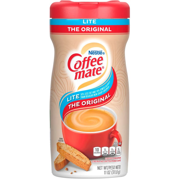Coffee mate Original Lite Powdered Coffee Creamer, 11 oz Canister