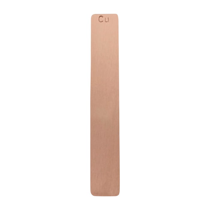 United Scientific Copper Electrode Strip, 126 x 19 mm