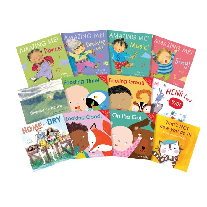 Child's Play All About Me Books, Ages 2 to 5, Set of 12