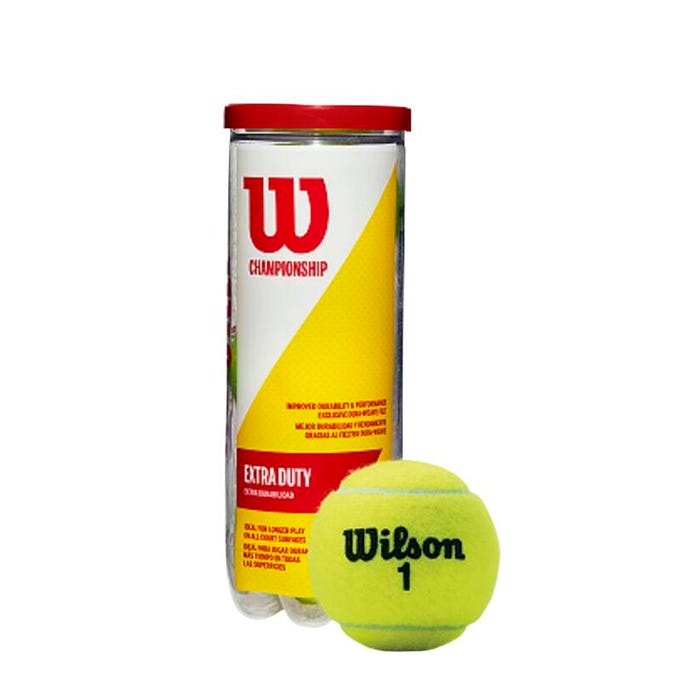 Wilson Championship Extra Duty Tennis Balls, Pack of 3
