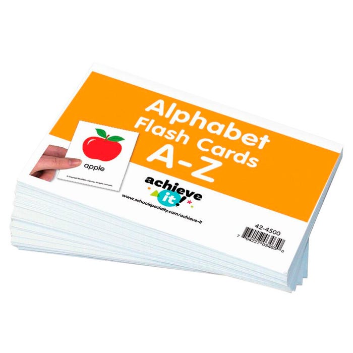 Achieve It! Alphabet Flash Cards