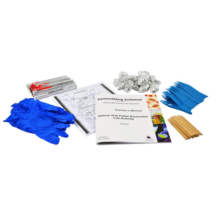 Innovation Science Owl Pellet Dissection Lab Activity, Small Group Learning Set