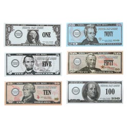Achieve It! Play Money, Assorted Colors, 320 Bills, Item Number 2105045