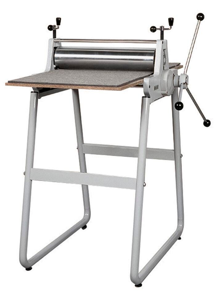 Jack Richeson Steel Medium Printing Press With Stand, 19 x 19-5/8 x 36 Inches Item Number 404474