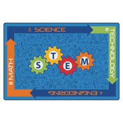 Carpets for Kids KID$Value PLUS STEM Carpet, Rectangle 4002260