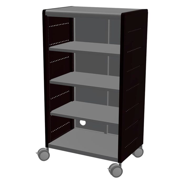 Classroom Select Geode Tall Double Wide Cabinet, 3 Shelves