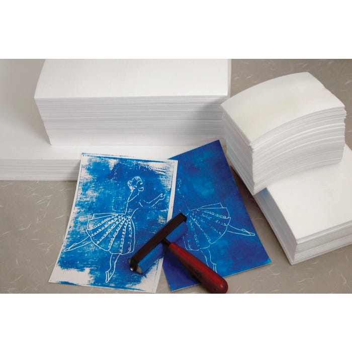 Inovart Presto Foam Printing Plate Classroom Pack, Assorted Sizes, Set of 304