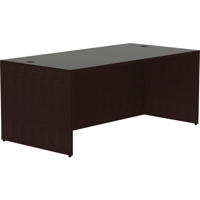 Classroom Select Rectangular Desk Shell, 48 x 30 x 29-1/2 Inches, Espresso Color