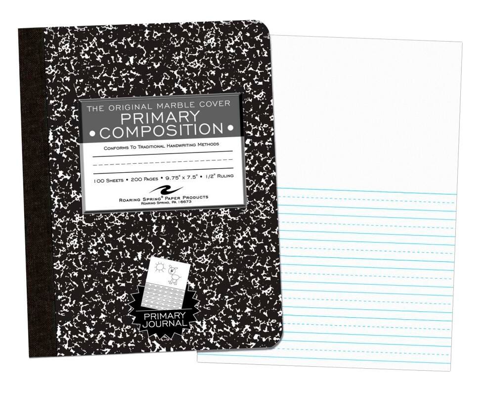 Image for Roaring Spring Picture Story Composition Book, 9-3/4 x 7-1/2 Inches, 100 Sheets from School Specialty