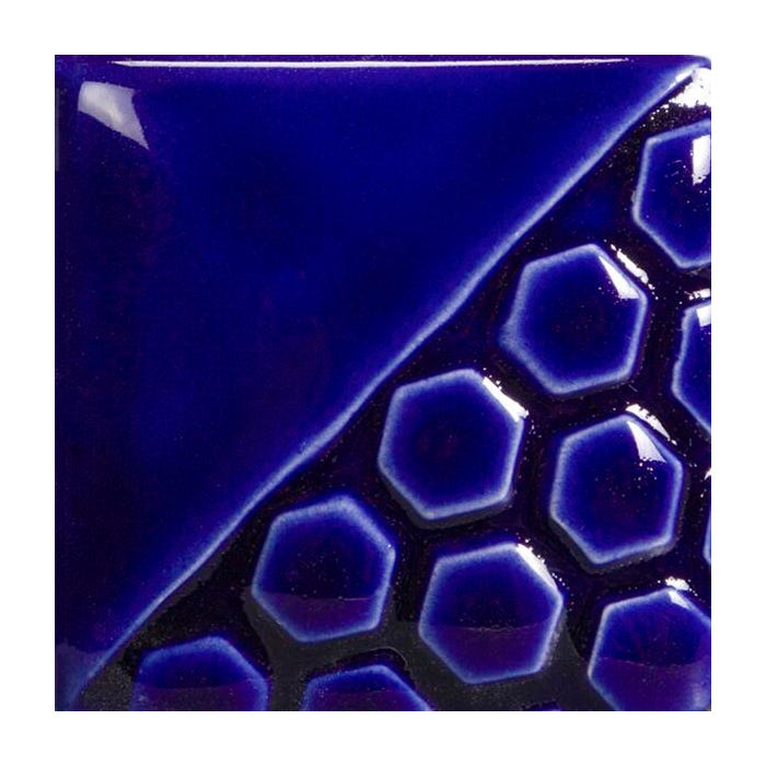 Mayco Elements Glaze, Pint, EL-134 Mirror Blue, Opaque
