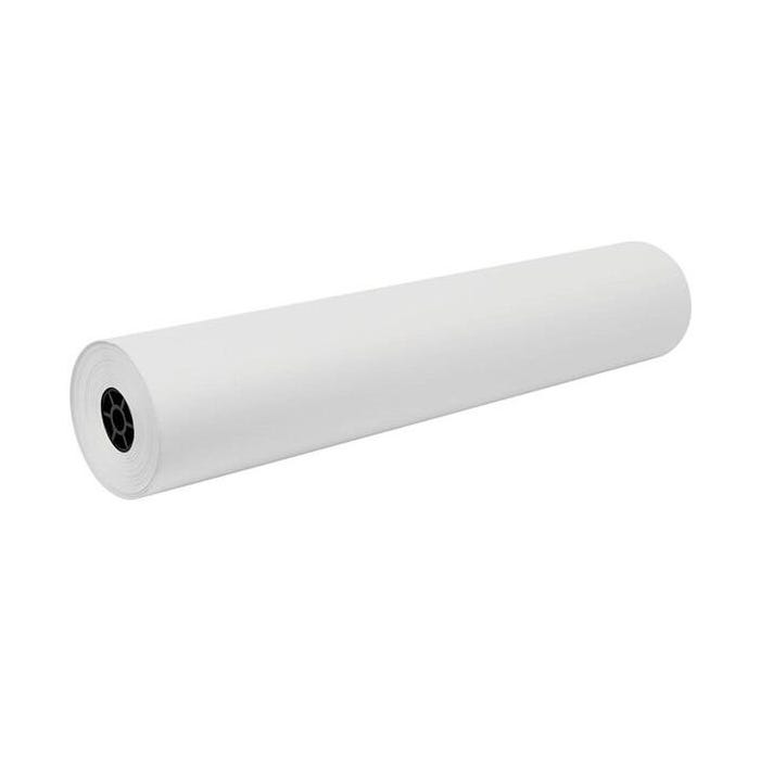 Decorol Flame Retardant Art Paper Roll, 36 Inches x 1000 Feet, White