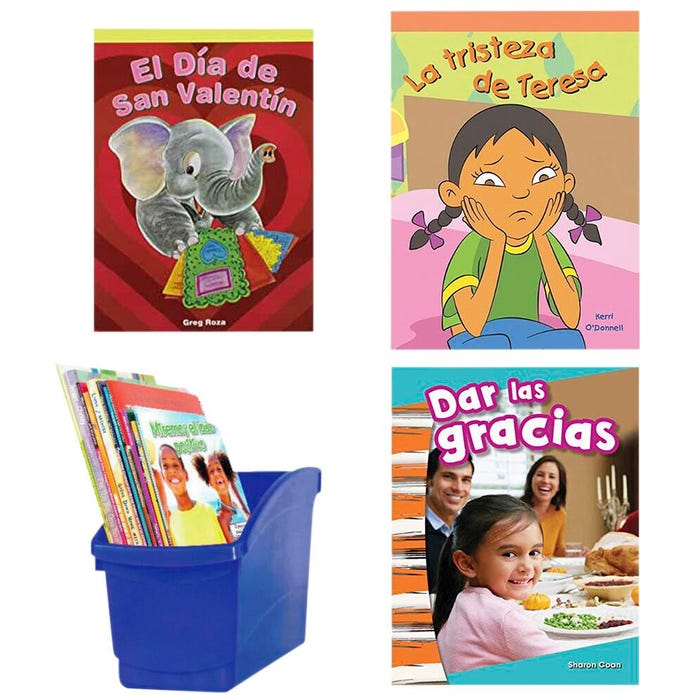 Achieve It! Spanish SEL Friendship Empathy Kindness, Grades K to 1, Set of 35