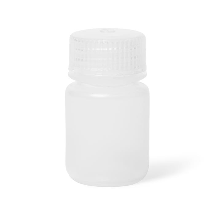 United Scientific UniStore Wide Mouth Reagent Bottles, Polypropylene, 30 Milliliters, Pack of 12