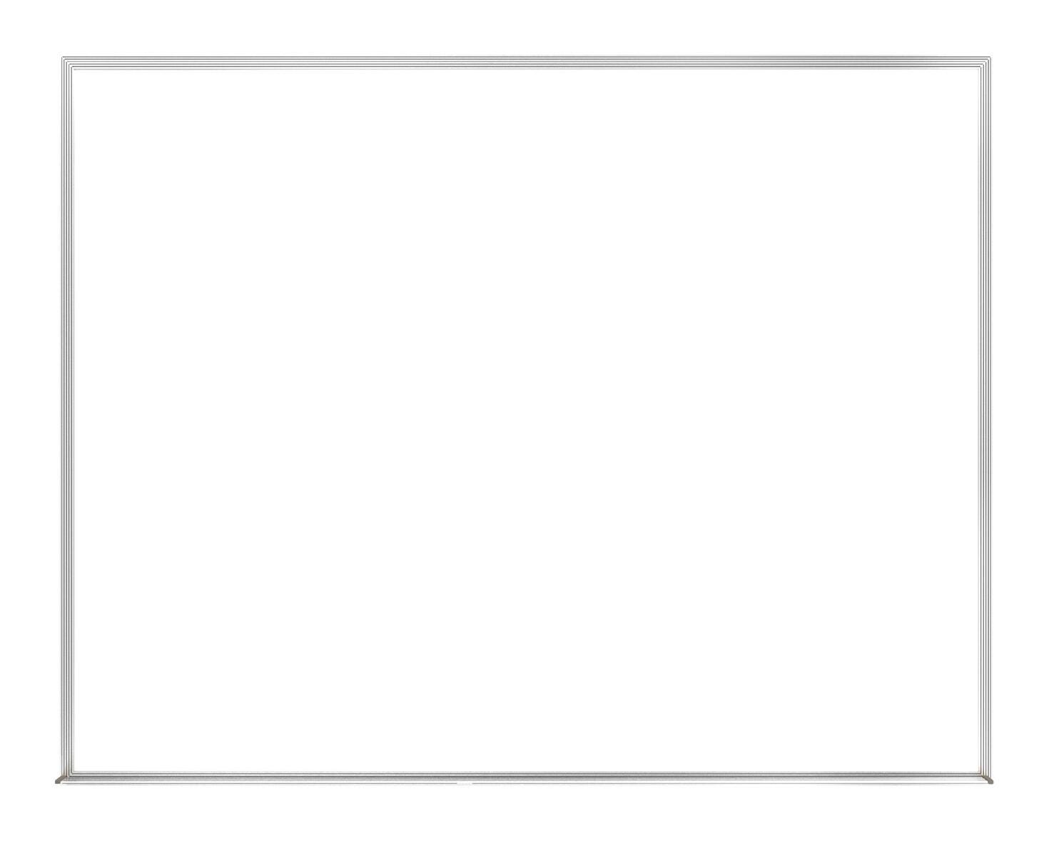 Ghent Non-Magnetic Whiteboard with Aluminum Frame, 4 x 8 feet 620172