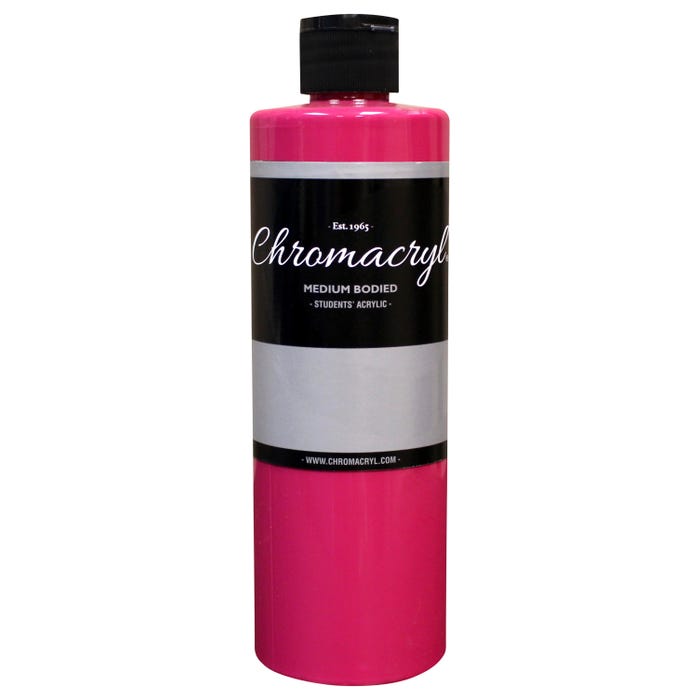 Chromacryl Students' Acrylics, Magenta, Pint