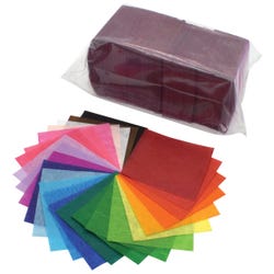 Spectra Deluxe Bleeding Art Tissue Squares, 1-1/2 x 1-1/2 Inches, Pack of 2500 Item Number 2023392