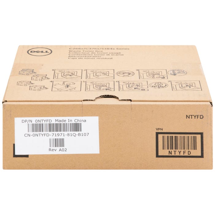 Dell C2660dn Toner Waste Container, Black