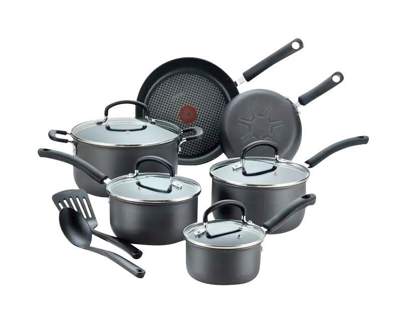 Image for T-fal Ultimate Hard Anodized Nonstick Cookware Set from School Specialty