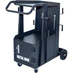 Metal Man Universal MIG Cart with Fold-Down Handle