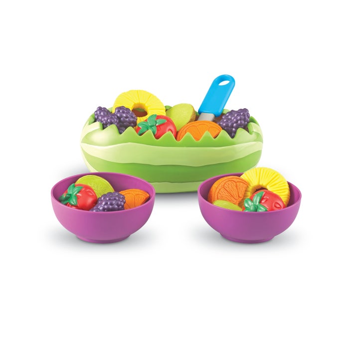 Learning Resources New Sprouts Fresh Fruit Salad Set, 18 Pieces