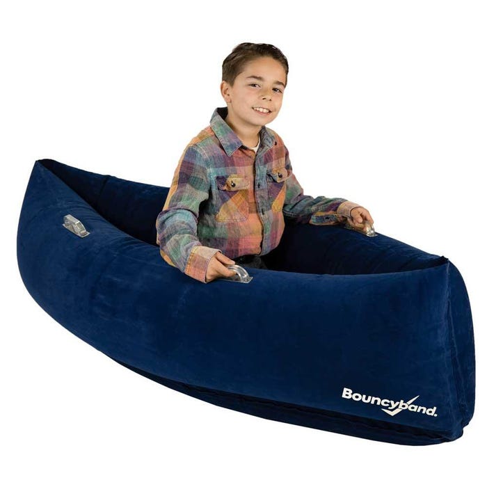 Bouncyband Comfy Hugging Pea Pod, 60 Inches, Blue