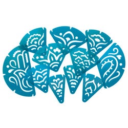 Roylco Mandala Fraction Stencils, Set of 11 2001853