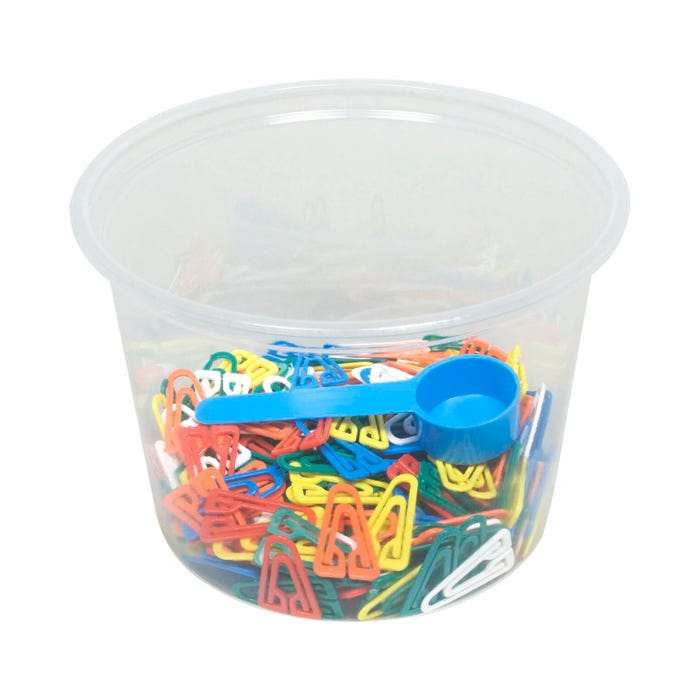 Delta Education Paper Clips, Plastic, Small, Pack of 200