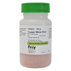 Frey Scientific Copper Metal Shot, No. 10, Lab Grade, 100 Grams