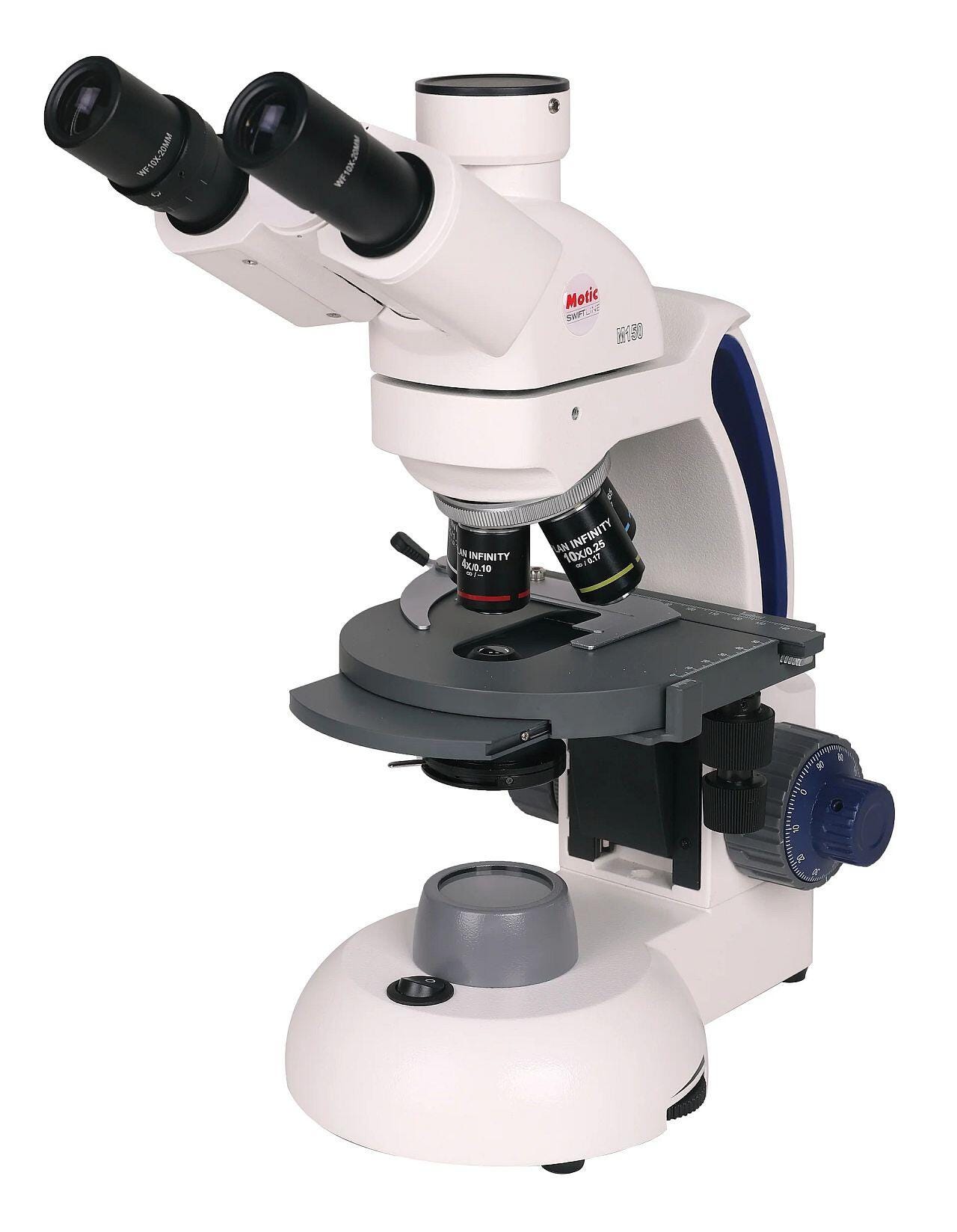 Motic M3802CT-4 Compound Trinocular Microscope with Moticam V1300 Camera