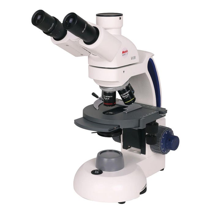 Motic M3802CT-4 Compound Trinocular Microscope with Moticam V1300 Camera