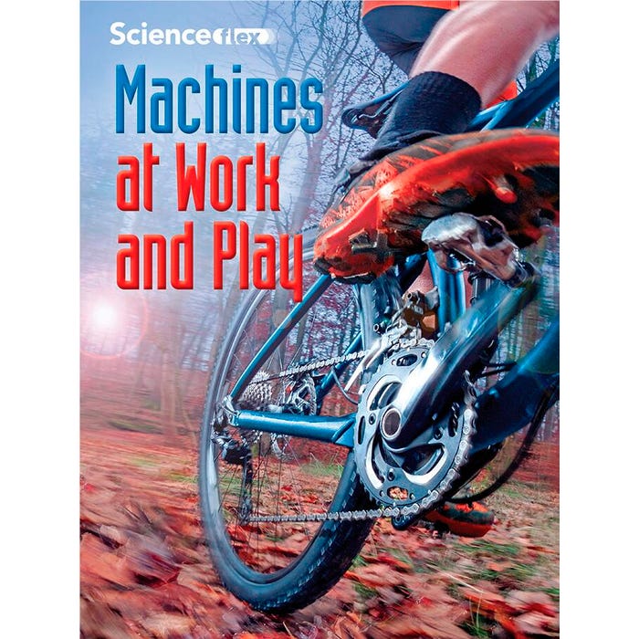 ScienceFLEX Machines at Work and Play, Red Reader, Pack of 4, Item Number 2002015