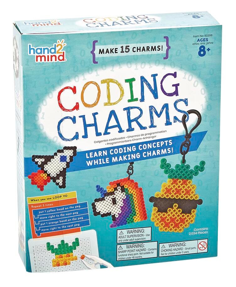 Hand2Mind Coding Charms, Item Number 2102548