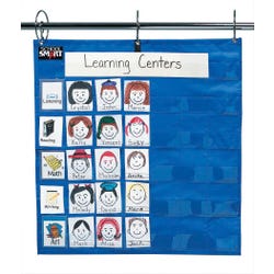 Image for School Smart Student Group Pocket Chart, 35 Pockets, 27 x 26 Inches from School Specialty