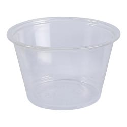 Empress Plastic Portion Cups, 4 Ounces, Clear, Pack of 2500