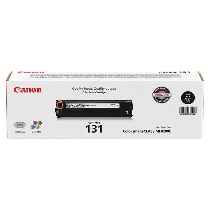 Canon Ink Toner Cartridge, CRTDG131BK, Black